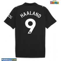 Manchester City Erling Haaland #9 Auswärtstrikot 2025-26 Kurzarm